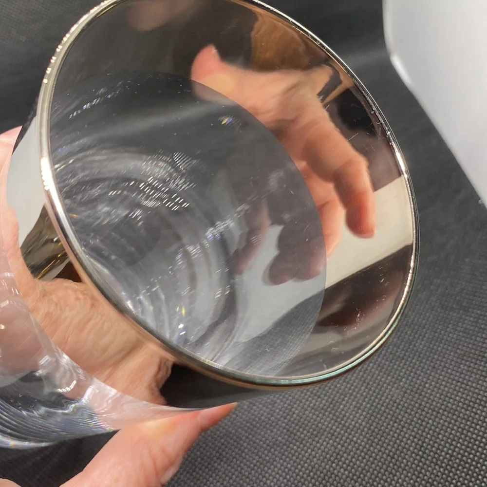 Set (2) West Elm high ball glasses, never used.